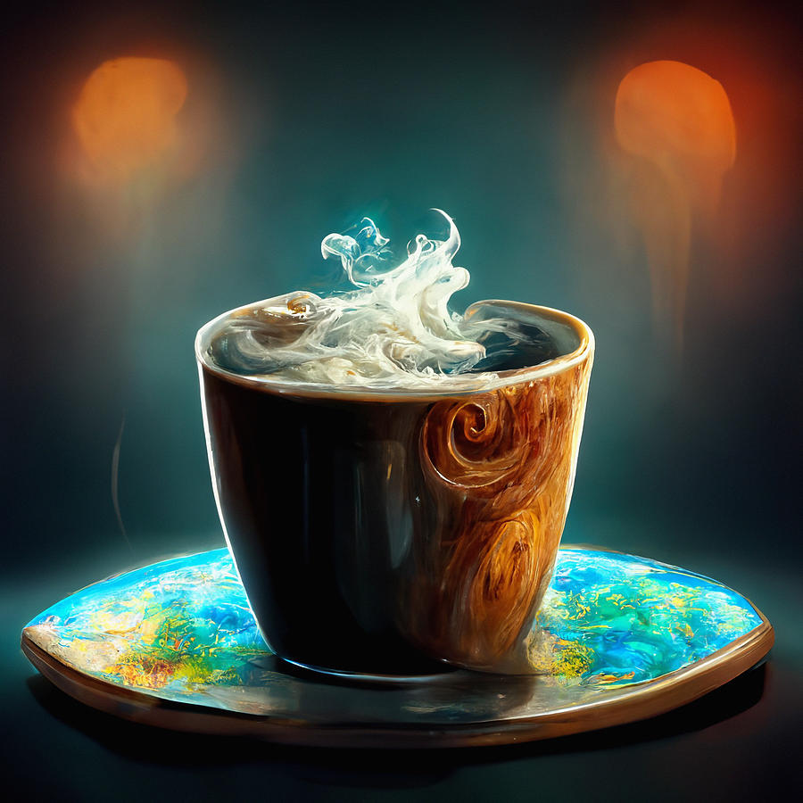 Coffee #49 Digital Art by Craig Boehman