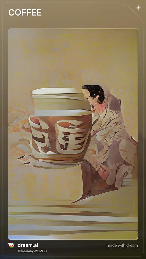 Coffee 7 Decaf Digital Art by Denise F Fulmer