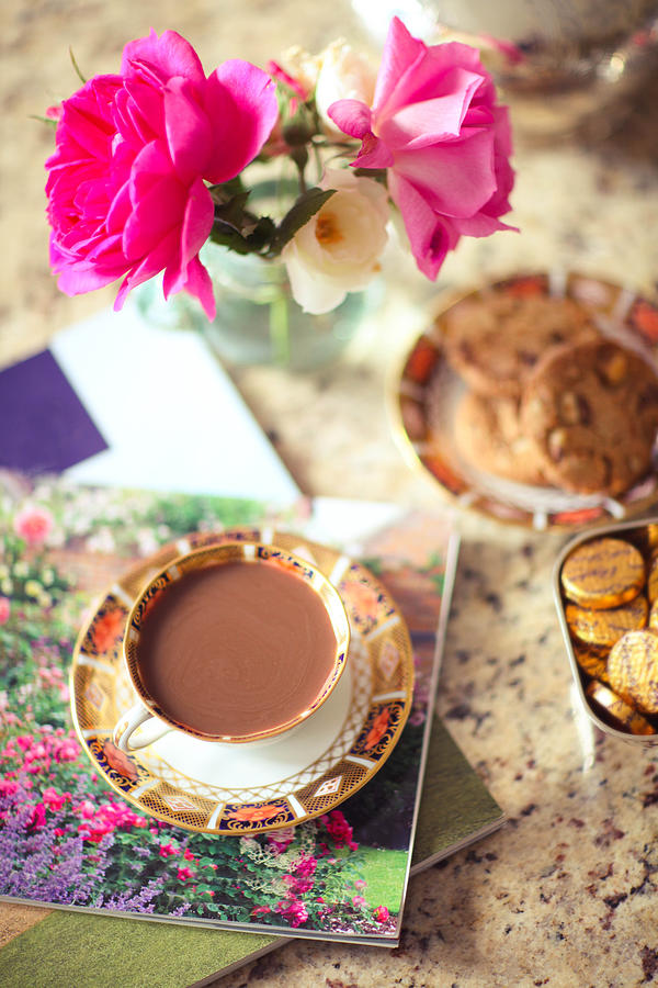 Coffee and Biscuits Photograph by Olivia Bell Photography