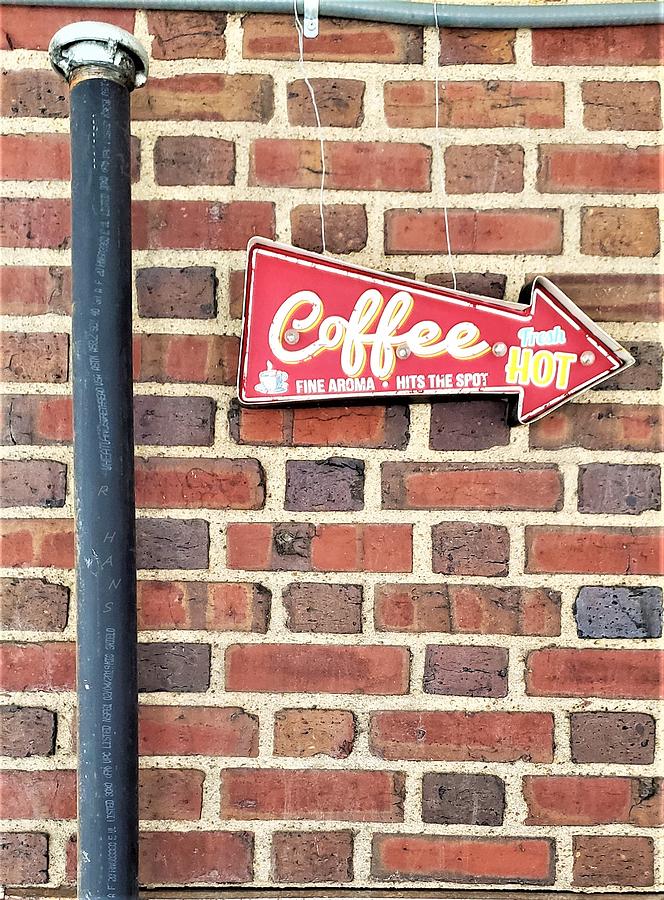 Coffee Arrow Photograph