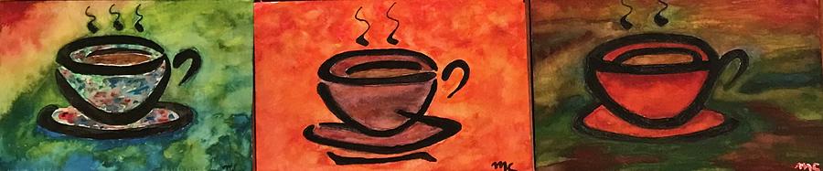 Coffee Painting - Coffee Banner by Mike Coyne