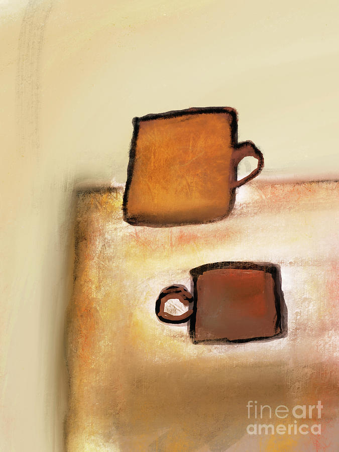 Coffee Drawing by Bill Owen