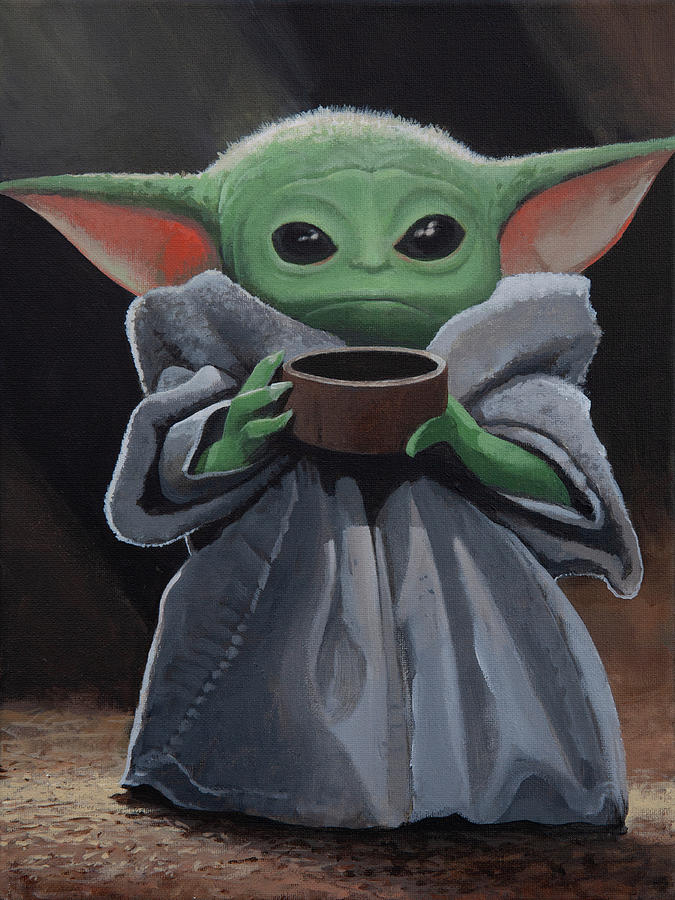 Star Wars Painting - Morning Brew by Cliff Wassmann