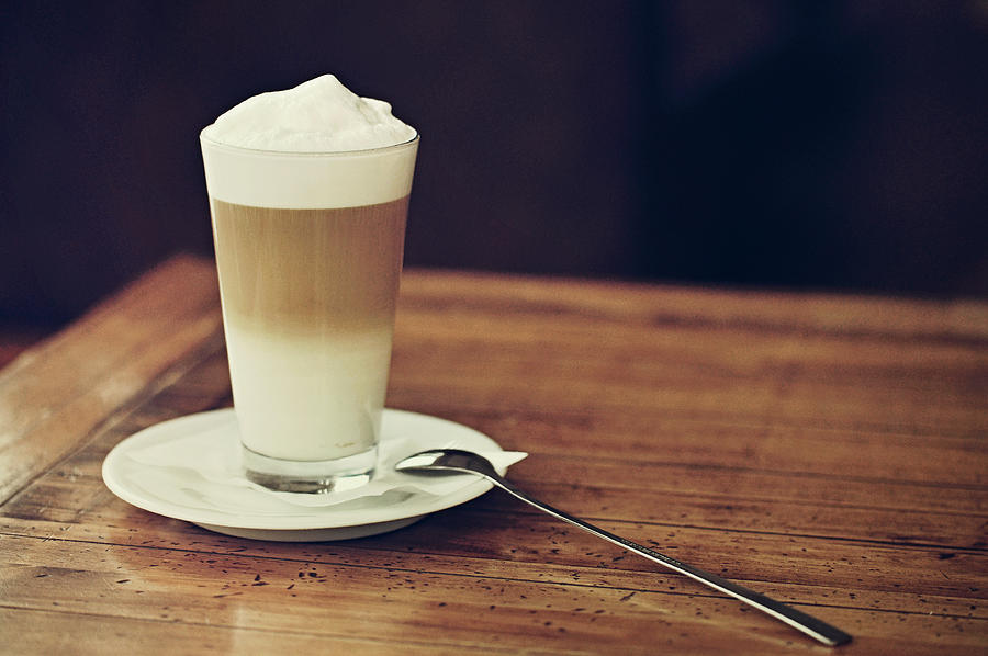 Coffee latte Photograph by Lina Aidukaite