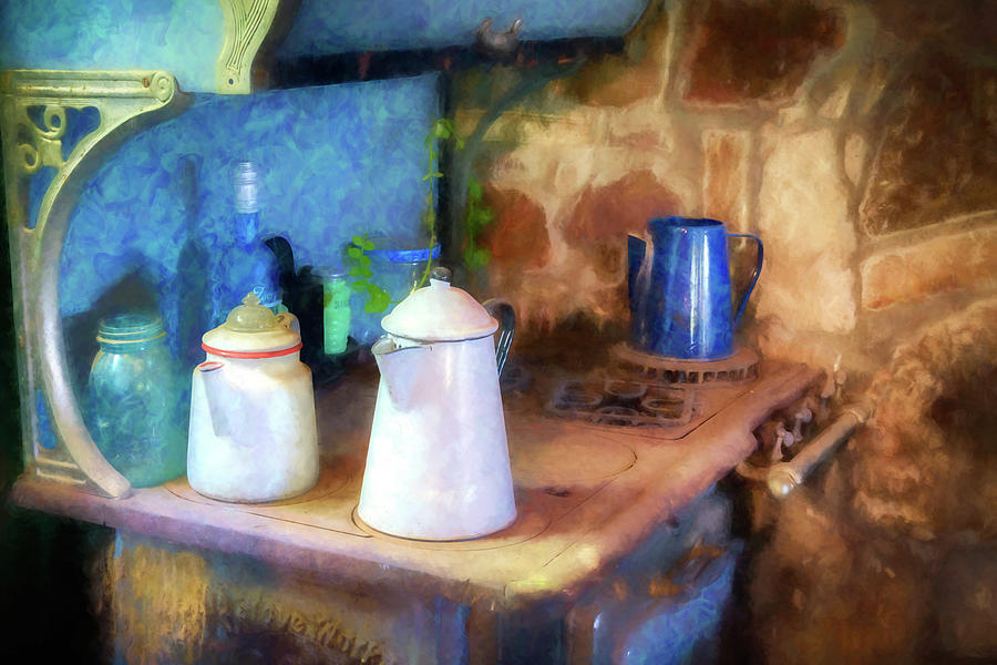Coffee Pots Photograph by James Barber
