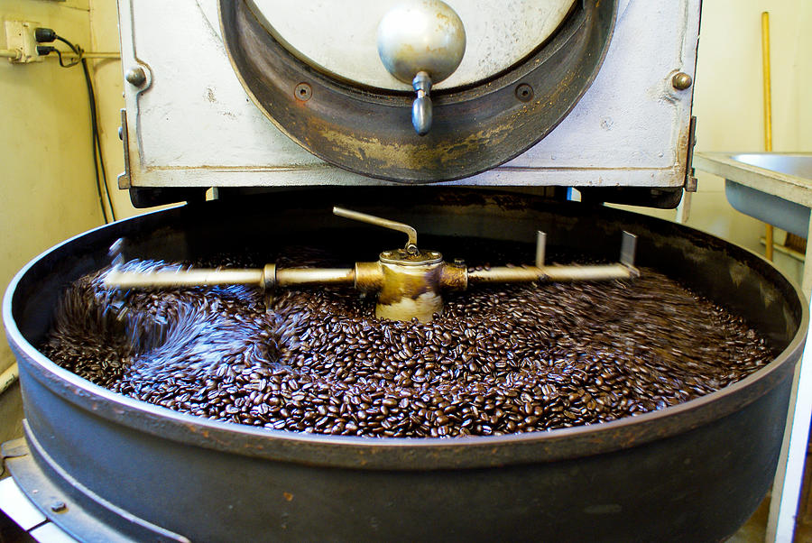 Coffee roasting Photograph by Craig Damlo