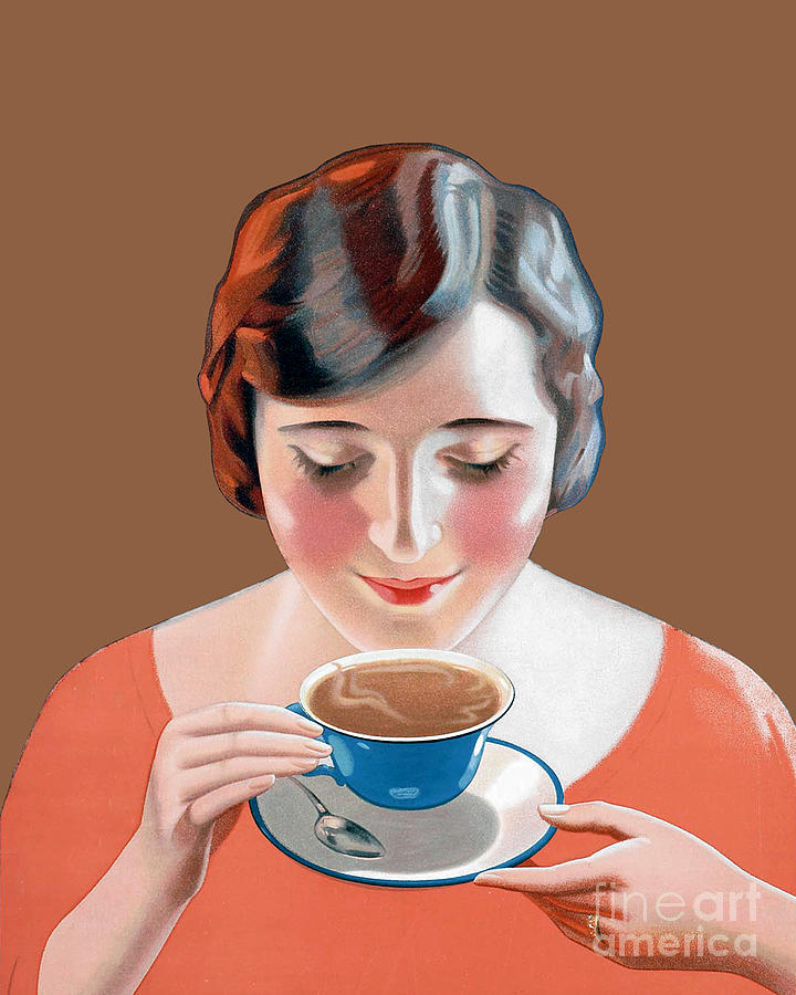 Coffee Digital Art - Coffee Smile by Madame Memento