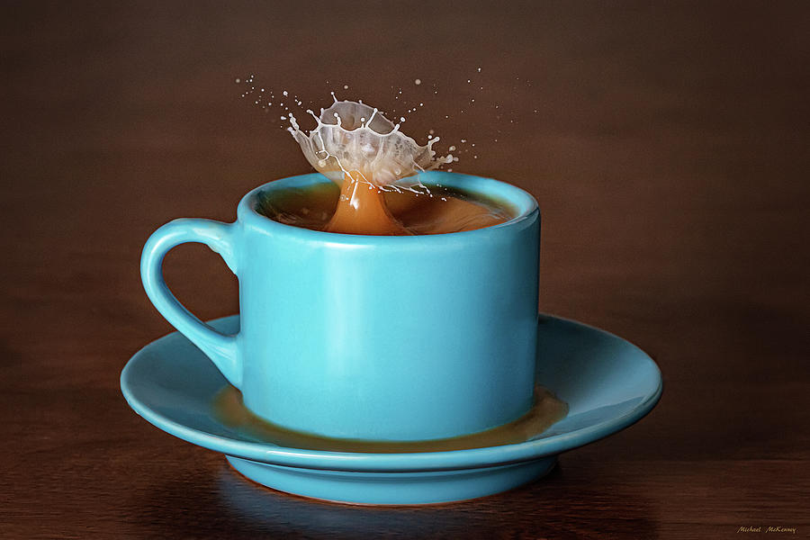 Coffee Splashdown Photograph by Michael McKenney