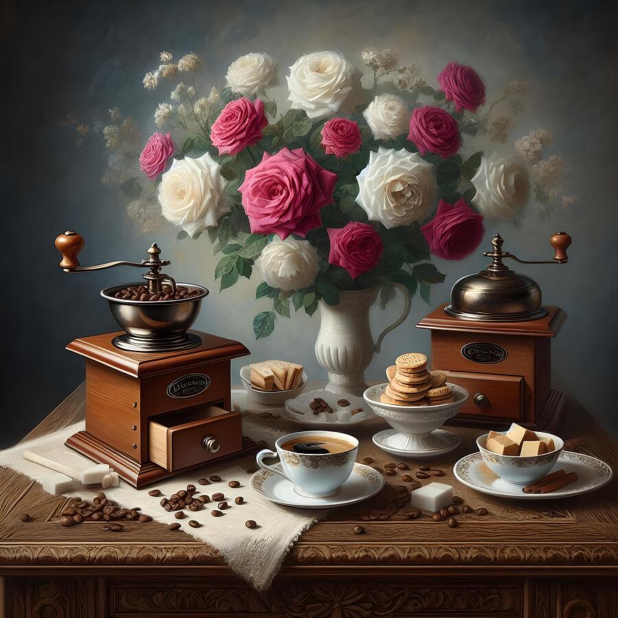 Coffee time Digital Art by Loredana Gallo Migliorini - Fine Art America