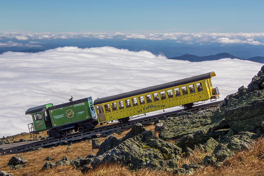 Cog Railroad Photograph by White Mountain Images