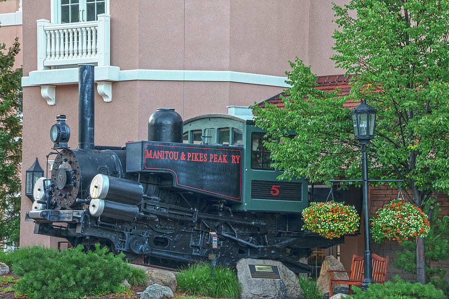 Cog Railway Locomotive Operational In 1901, The Broadmoor, Colorado ...