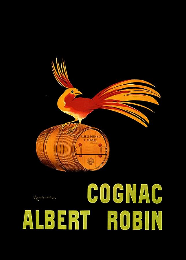 Cognac Advertising Poster  Digital Art by Patricia Keith