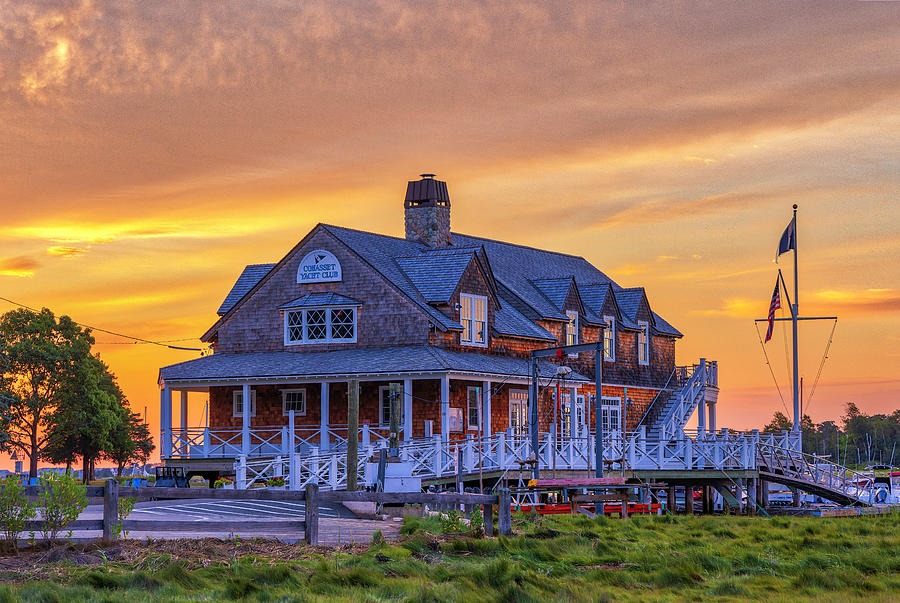 Cohasset Yacht Club Photograph by Juergen Roth