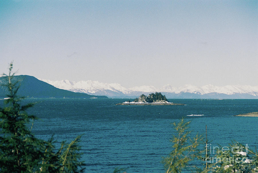 Cohen Island Snowline Photograph by Charles Vice