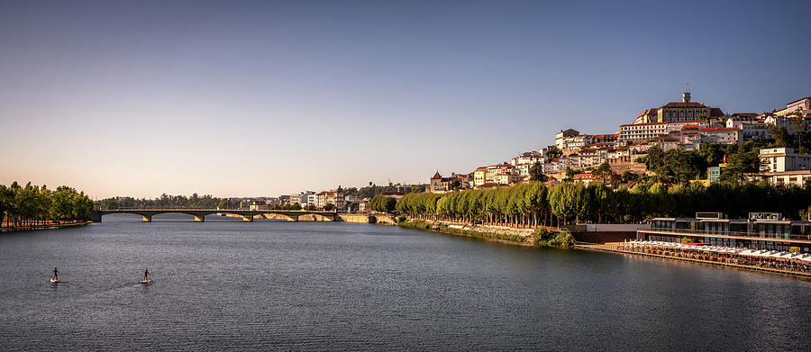 Coimbra and the Mondego River, Portugal Photograph by Pablo Lopez