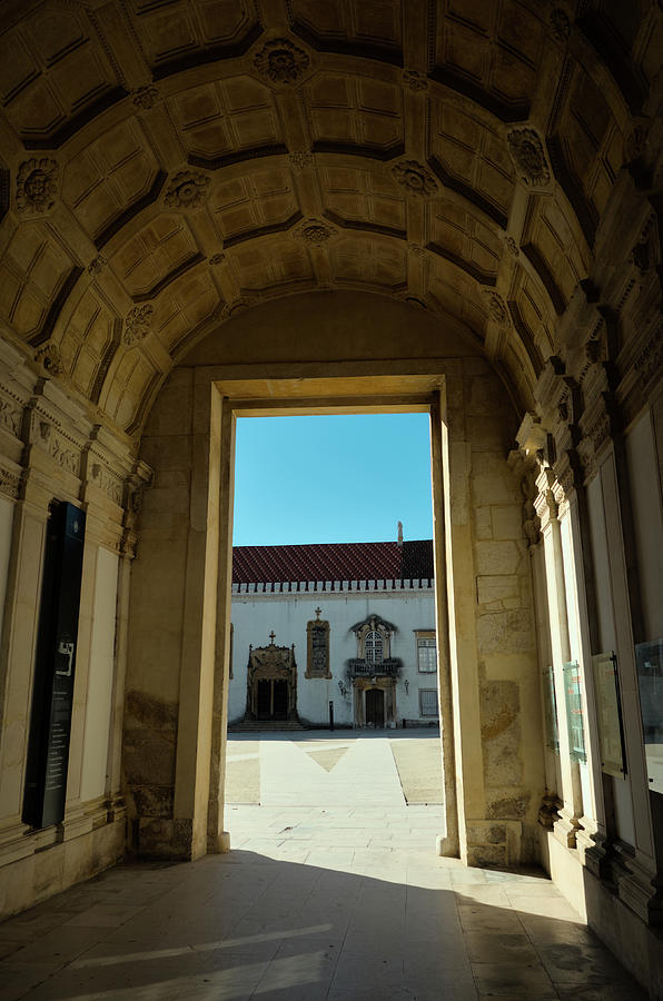 Coimbra University Entrance Photograph by Angelo DeVal