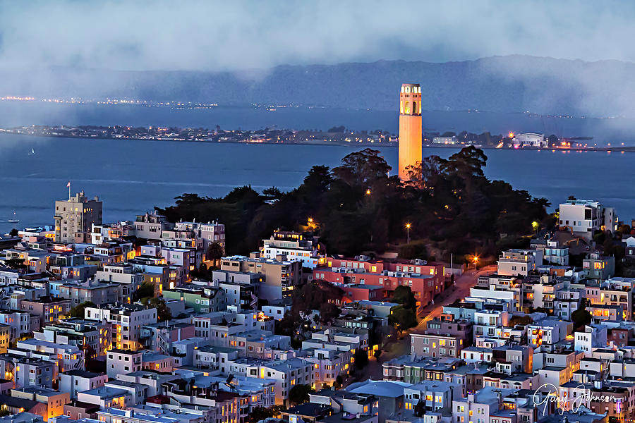 Coit Tower Photograph by Gary Johnson
