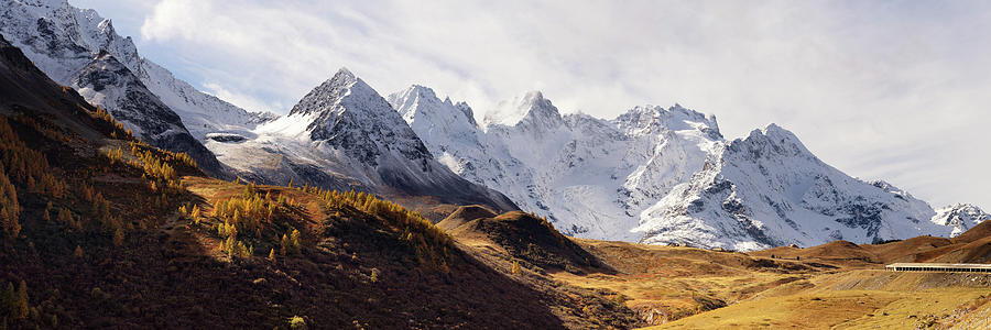 Col du Lautaret La Meije Mountain Ecrins Alps France Photograph by ...