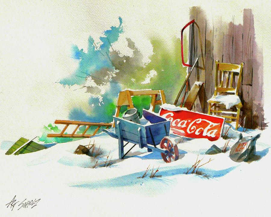 Cold Cola Painting by Art Scholz