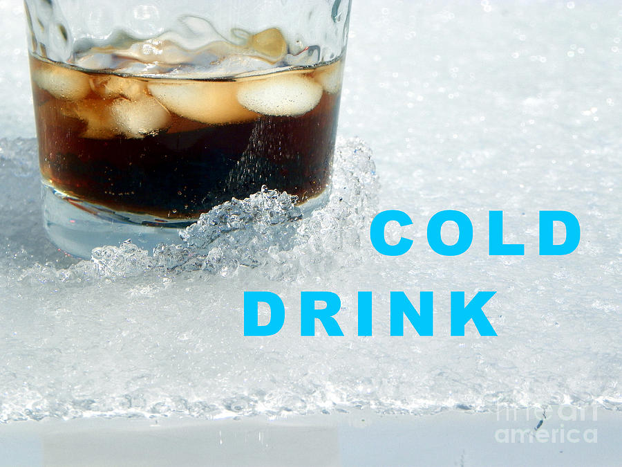 Cold Drink Digital Art by Shirley Moravec