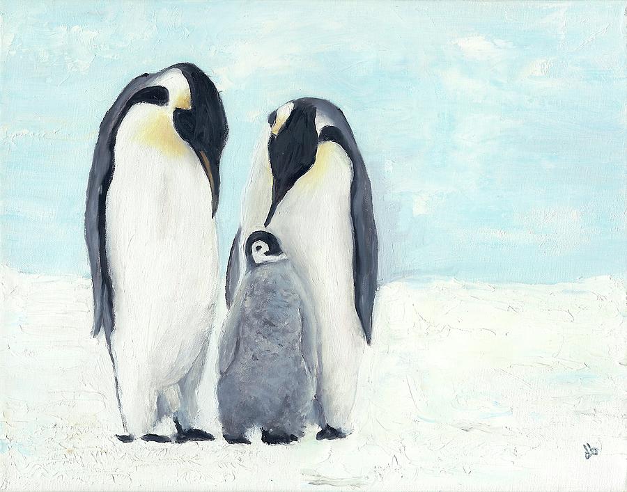 Cold Feet Painting by Deborah Butts