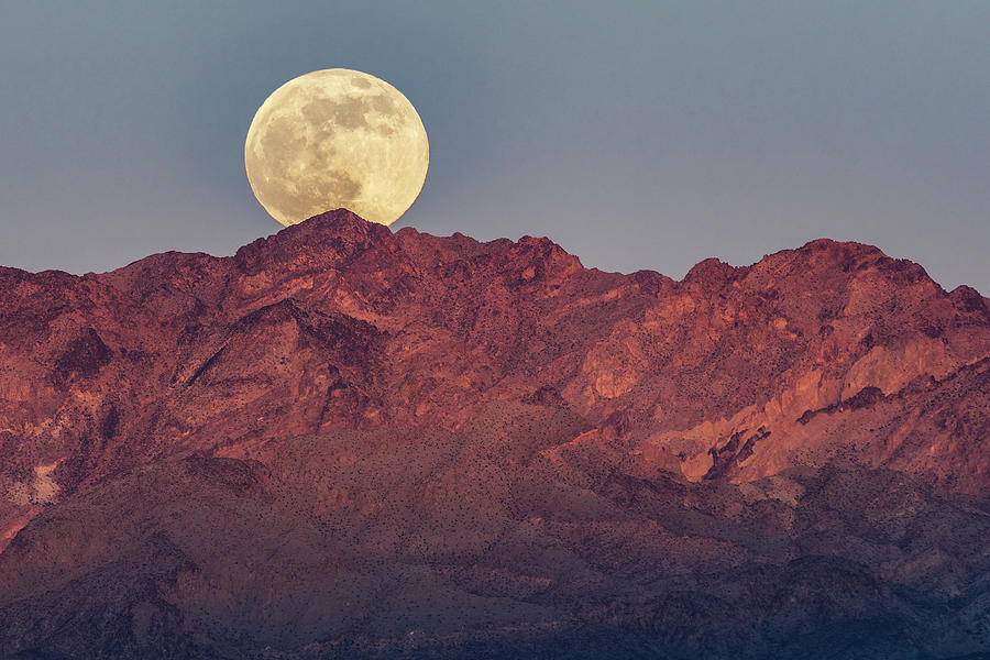 Cold Moon Rise  Photograph by James Marvin Phelps