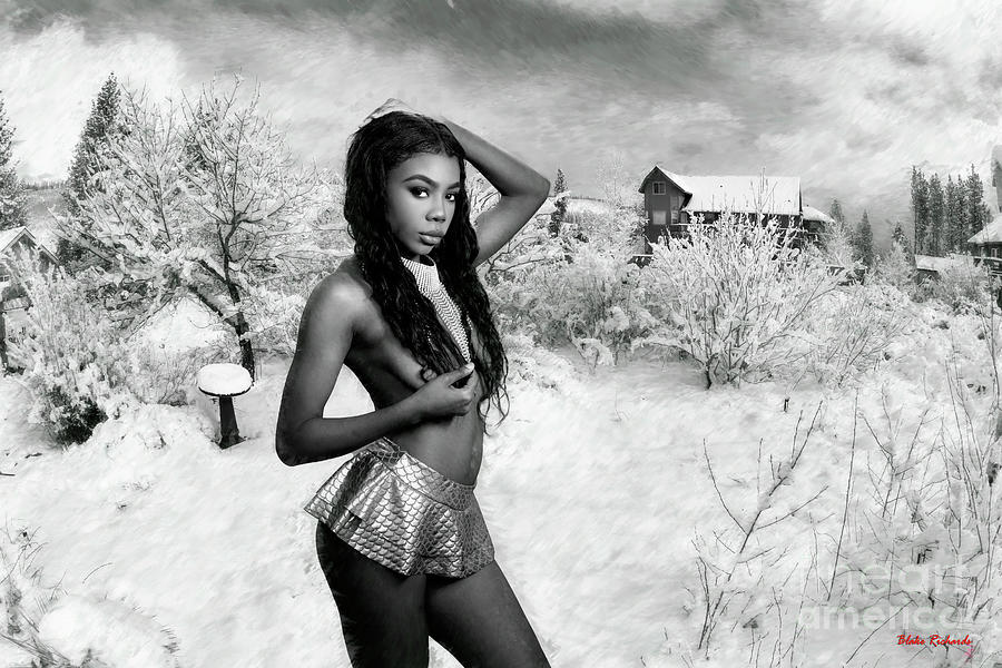 Cold But Hot Snow Bunny Photograph by Blake Richards