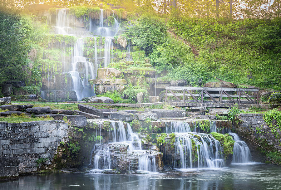 Cold Water Falls At Spring Park Photograph by Jordan Hill