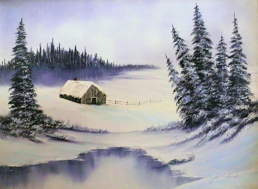 Cold Winter Painting by Joel Smith
