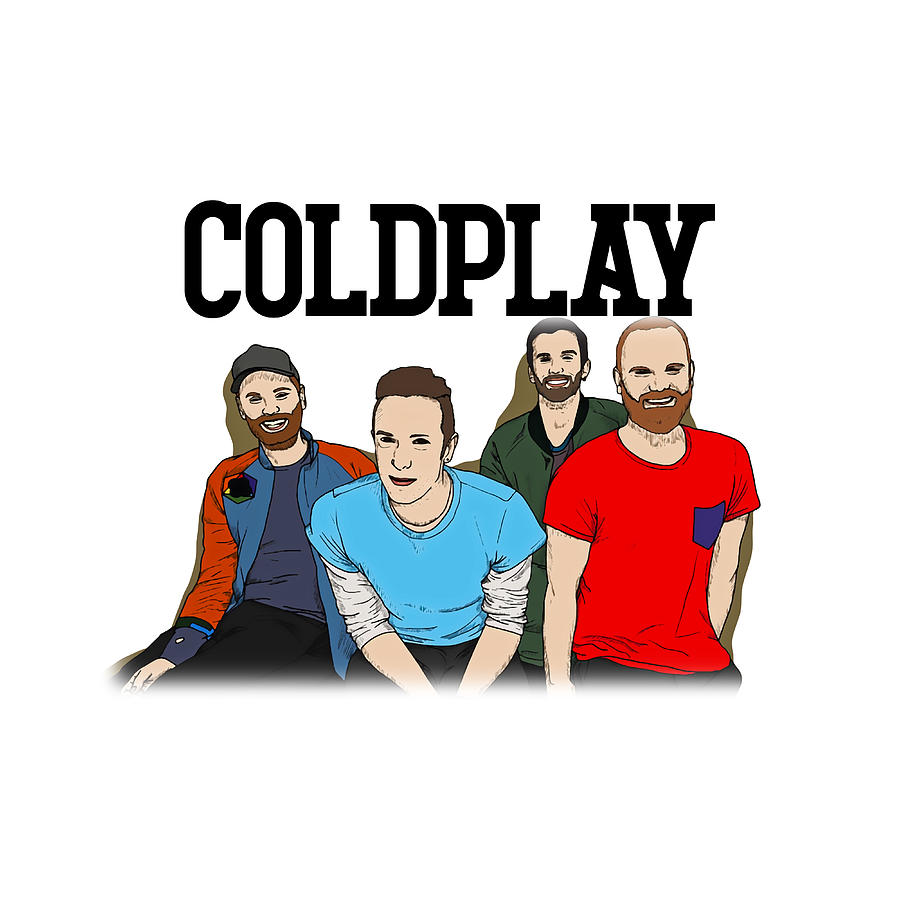 Coldplay band Digital Art by John C Holland Fine Art America