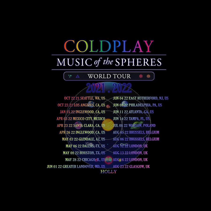 Coldplay Fields A Global Tour Digital Art by Jansoniesf Rbyan Fine