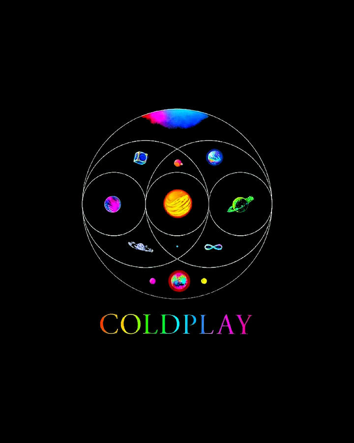 Coldplay Logo Digital Art by Jovan Gleason - Fine Art America