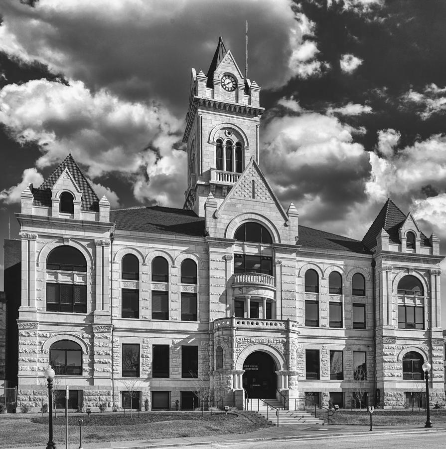 Architecture Photograph - Cole County Courthouse by Mountain Dreams