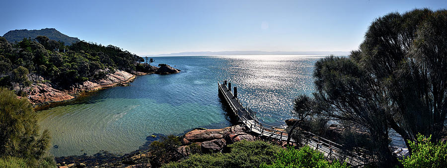 Coles Bay from Freycinet Lodge Photograph by Andrei SKY