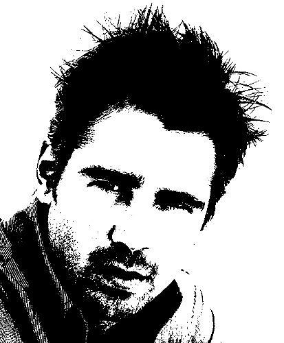 Colin Farrell Vector Digital Art by Bob Smerecki - Fine Art America