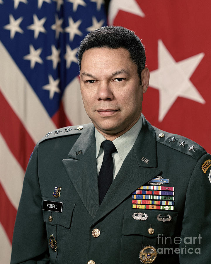 Colin Powell Photograph by Russell Roederer