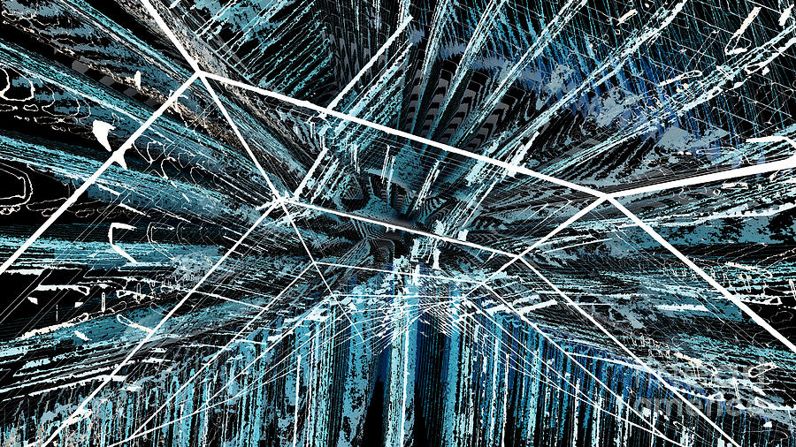 Collapse Of The Skylight Digital Art by Scott S Baker