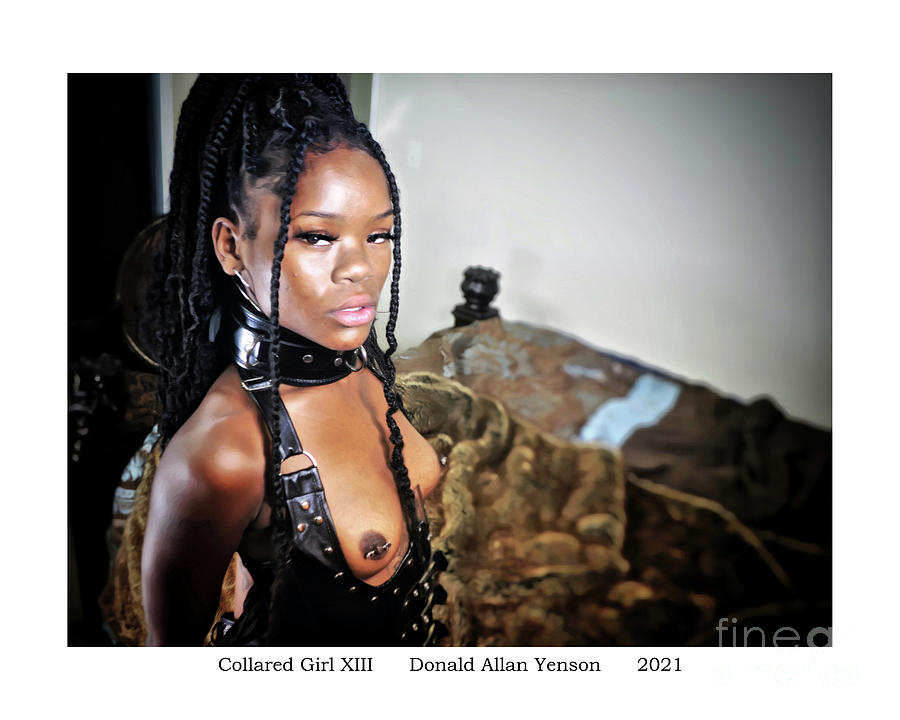 Collar Photograph - Collared Girl XIII by Donald Yenson