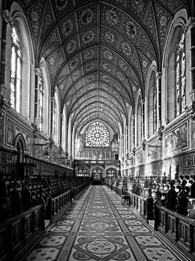 Architecture Photograph - College Chapel - Maynooth University, Ireland by Barry O Carroll