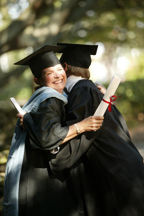 College graduates Photograph by Comstock Images