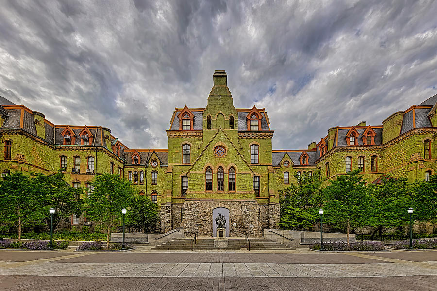 College Hall U-Penn Photograph by Susan Candelario