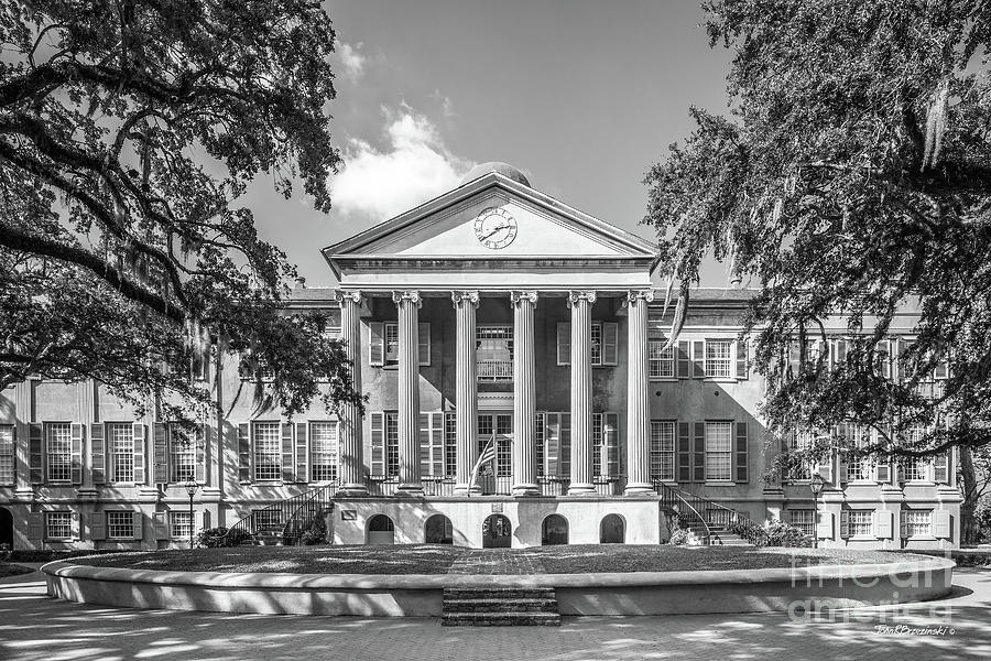 College of Charleston Randolph Hall Photograph by University Icons