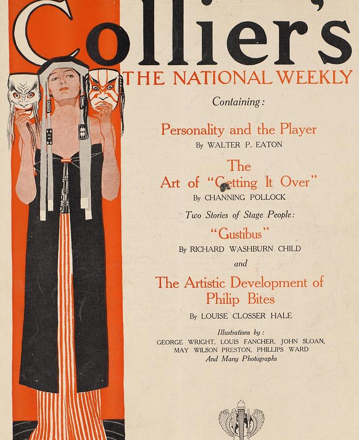 Edward Penfield Drawing - Colliers the national weekly  by Edward Penfield American
