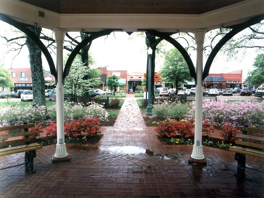 Collierville from the Gazebo Photograph by James C Richardson