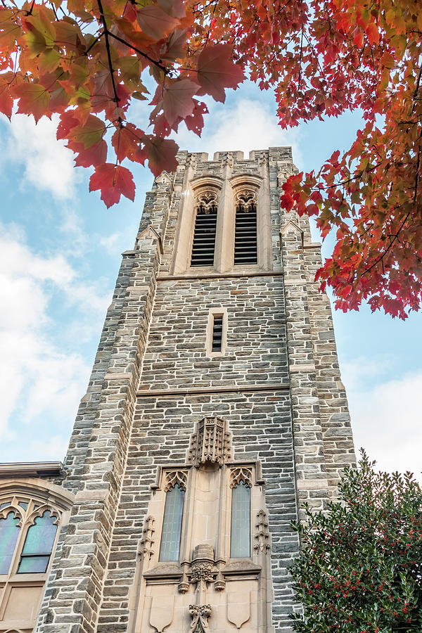 Collingswood Presbyterian Church Bell Tower Photograph by Kristia Adams