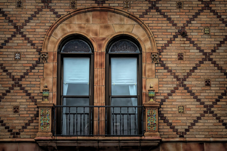 Collingswood Theater Windows and Balcony Photograph by Kristia Adams