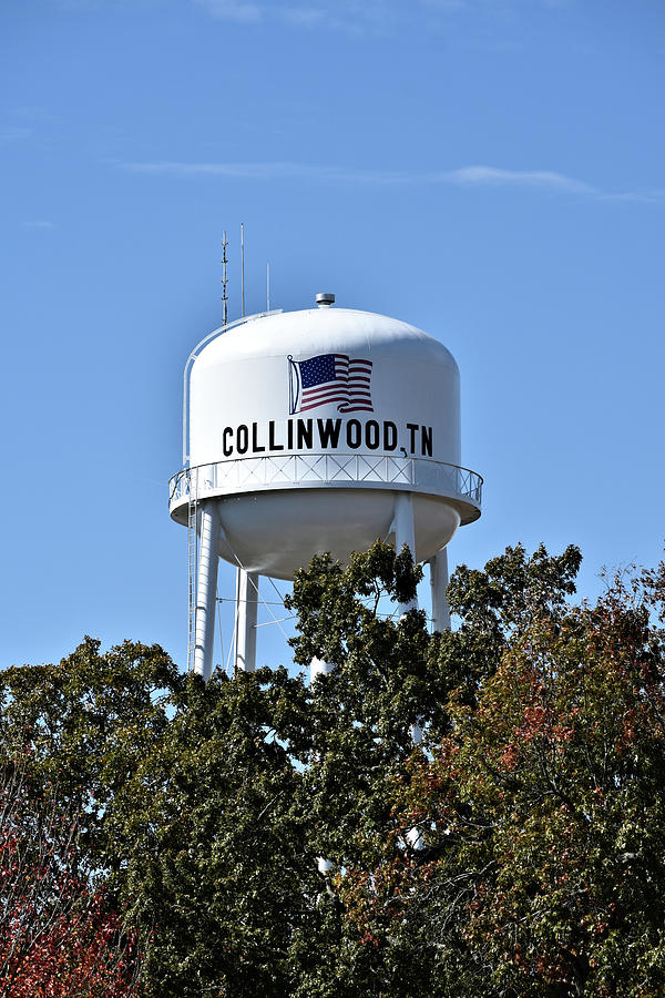Collinwood Water Tower Photograph by Kathy K McClellan