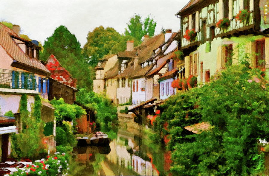 Colmar, France Digital Art by Jerzy Czyz