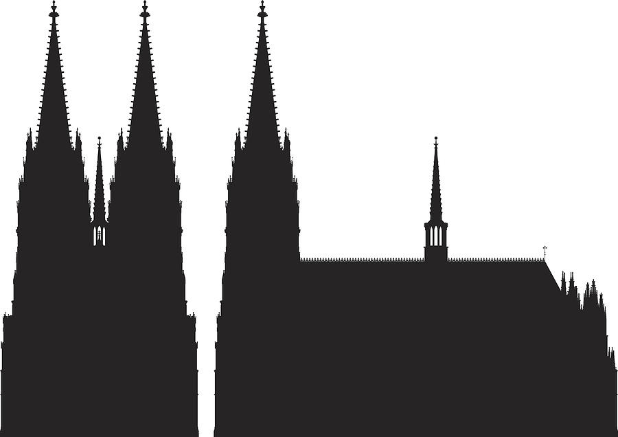 Cologne Cathedral Drawing by Leontura