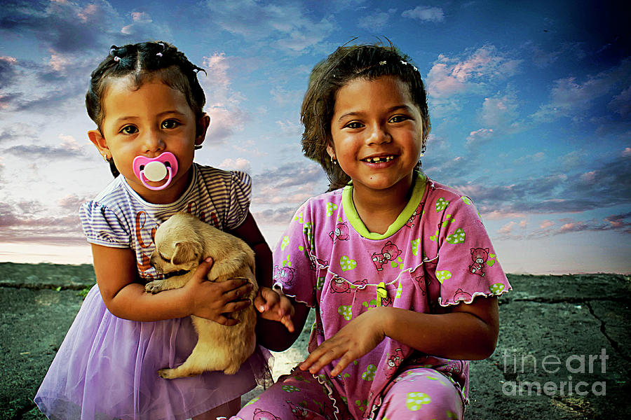 Colombia Kids 1545 Photograph by Al Bourassa